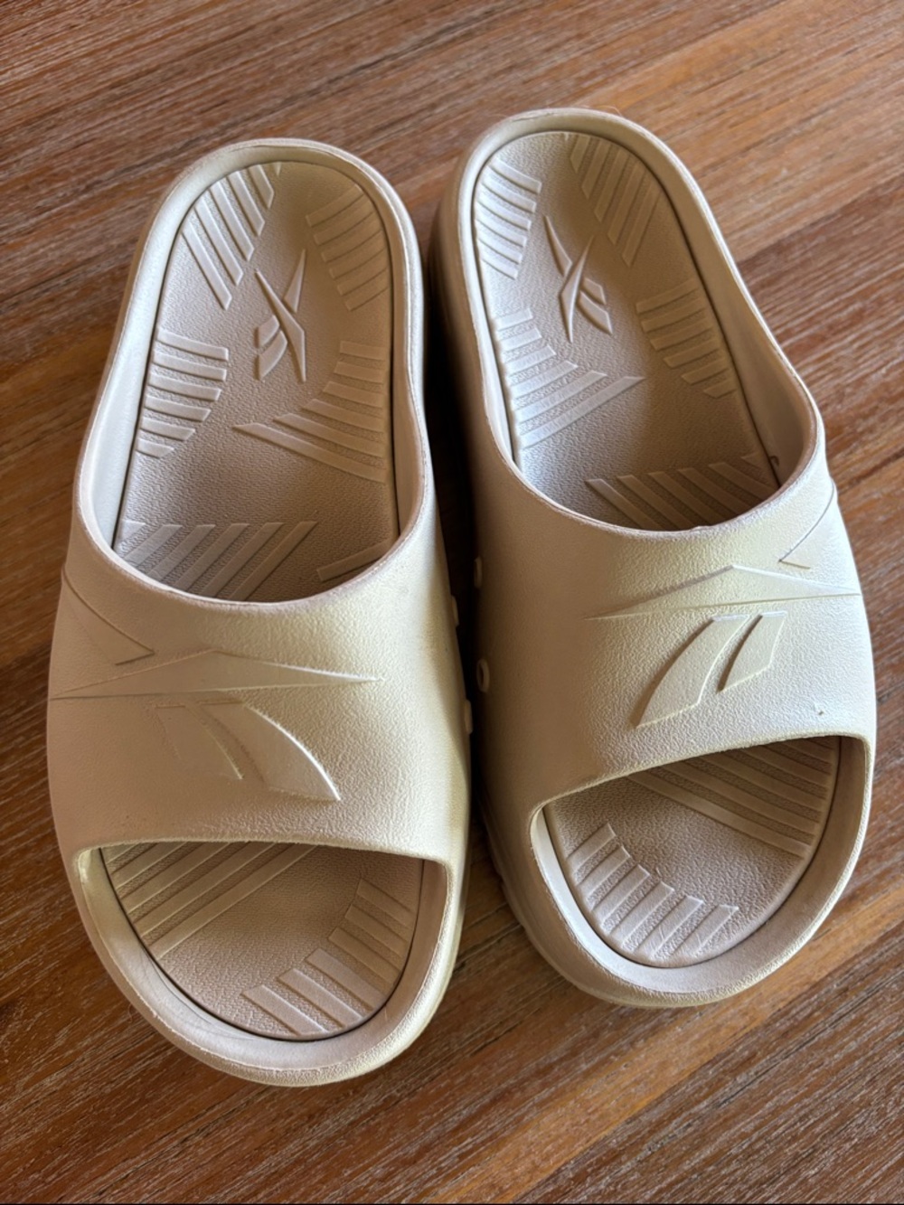 Reebok Women’s Slide Sandals in Beige
